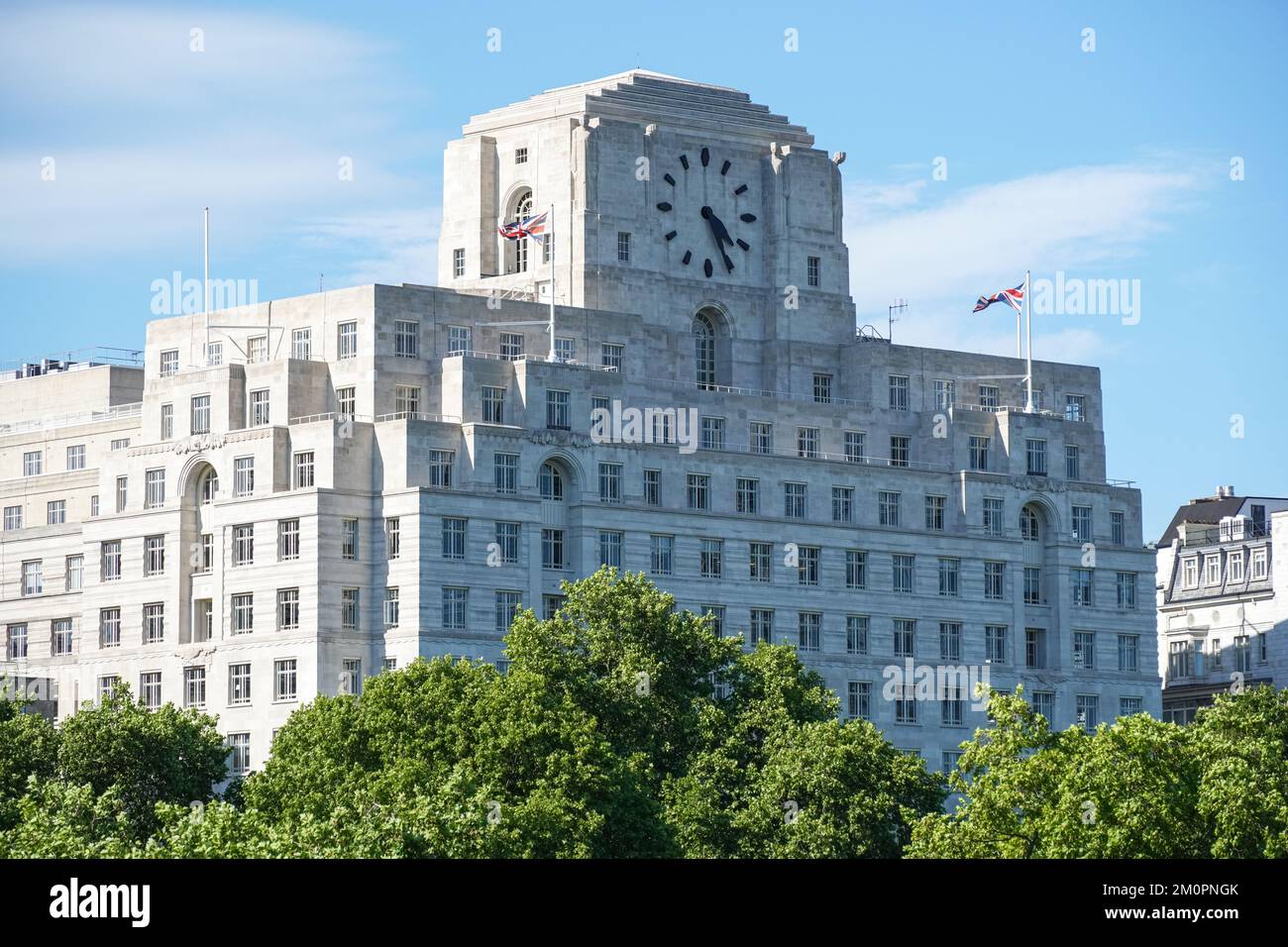 Shell Mex House, 80 Strand Building à Londres Angleterre Royaume-Uni Banque D'Images