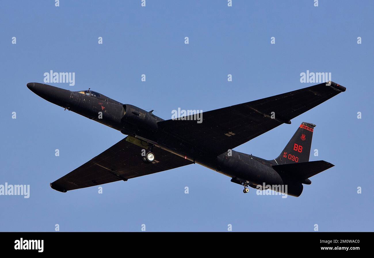 Lockheed U2 avion espion. Banque D'Images