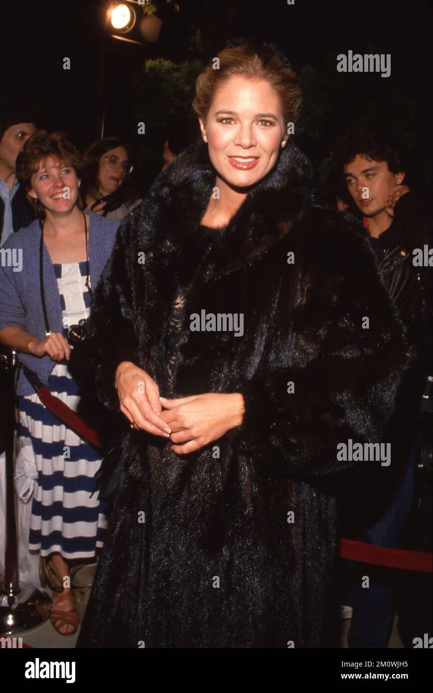 Melinda Naud à la première de Cocoon - le retour sur 16 novembre 1988 à l'Academy Theatre à Beverly Hills, Californie crédit: Ralph Dominguez/MediaPunch Banque D'Images