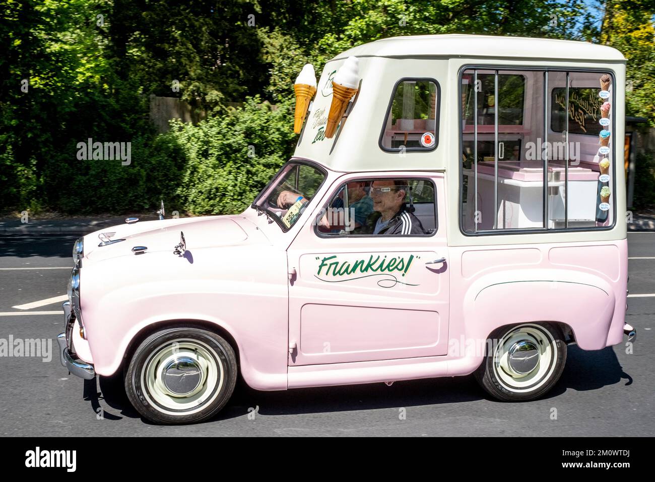 Brighton Historic commercial Vehicle Rally, London Road, Brighton, East Sussex, Royaume-Uni. Banque D'Images