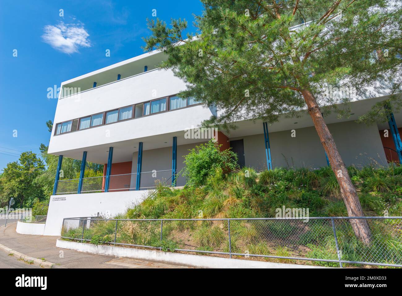 Weissenhofsiedlung, Musée, Stuttgart, Ludwig Mies van der Rohe, Walter Gropius, Bade-Wurtemberg, Allemagne, Europe Banque D'Images