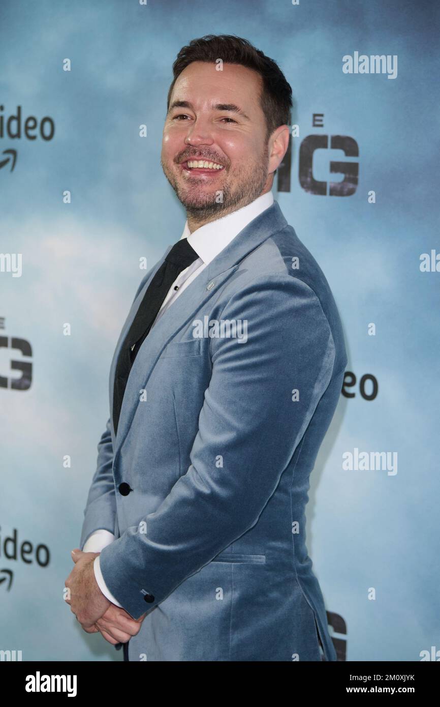 Londres, Royaume-Uni . 8 décembre 2022 . Martin Compston photographié à la première du Rig à Londres, au Regent Street Cinema. Crédit : Alan D West/EMPICS/Alay Live News Banque D'Images