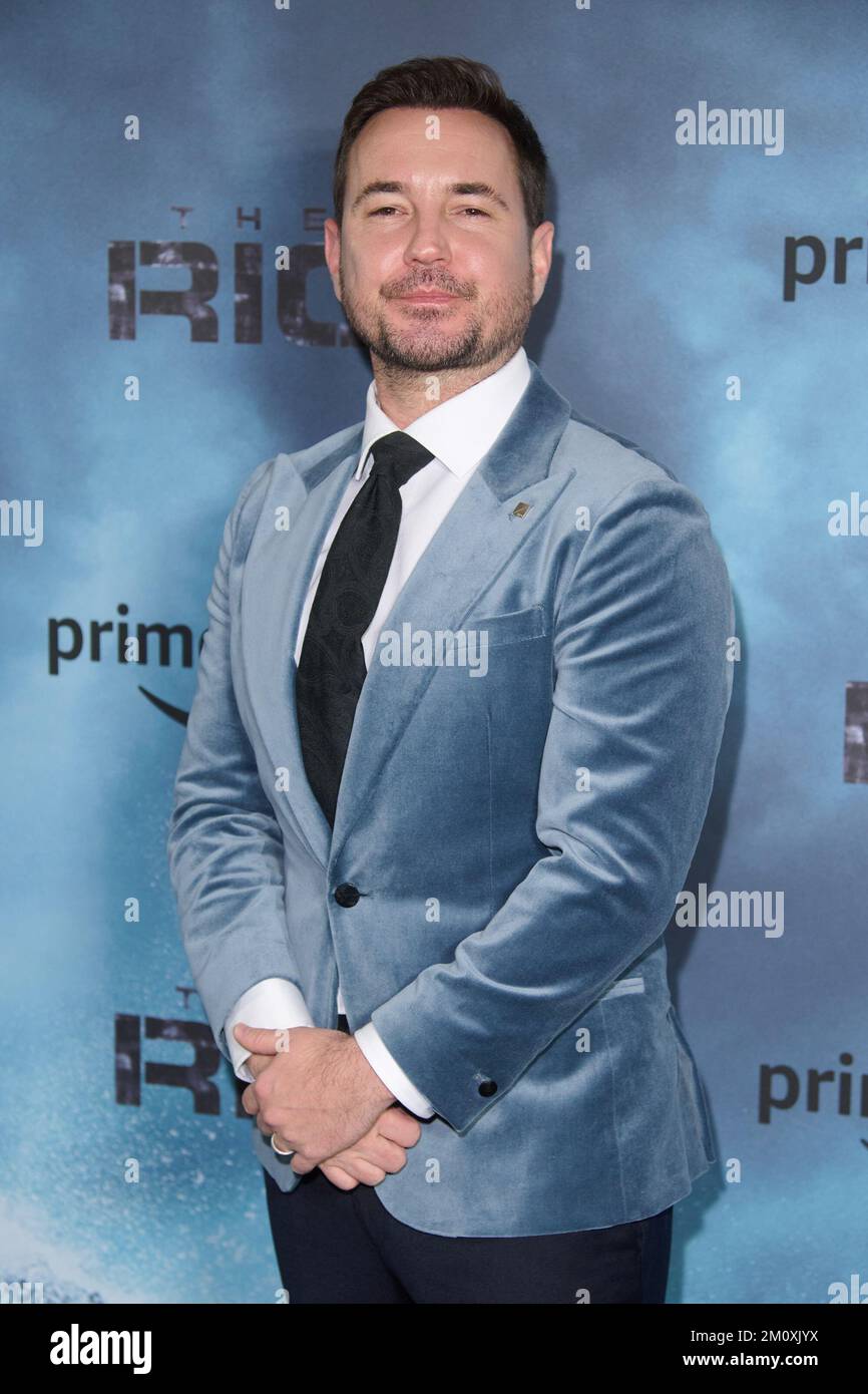 Londres, Royaume-Uni . 8 décembre 2022 . Martin Compston photographié à la première du Rig à Londres, au Regent Street Cinema. Crédit : Alan D West/EMPICS/Alay Live News Banque D'Images