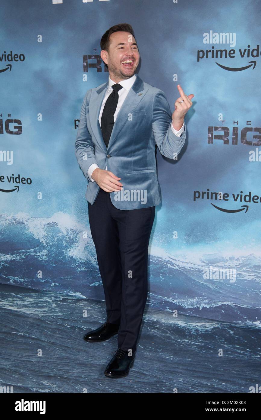 Londres, Royaume-Uni . 8 décembre 2022 . Martin Compston photographié à la première du Rig à Londres, au Regent Street Cinema. Crédit : Alan D West/EMPICS/Alay Live News Banque D'Images