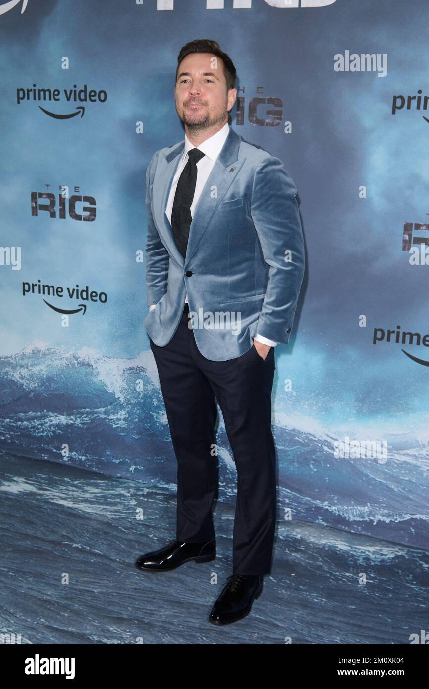 Londres, Royaume-Uni . 8 décembre 2022 . Martin Compston photographié à la première du Rig à Londres, au Regent Street Cinema. Crédit : Alan D West/EMPICS/Alay Live News Banque D'Images