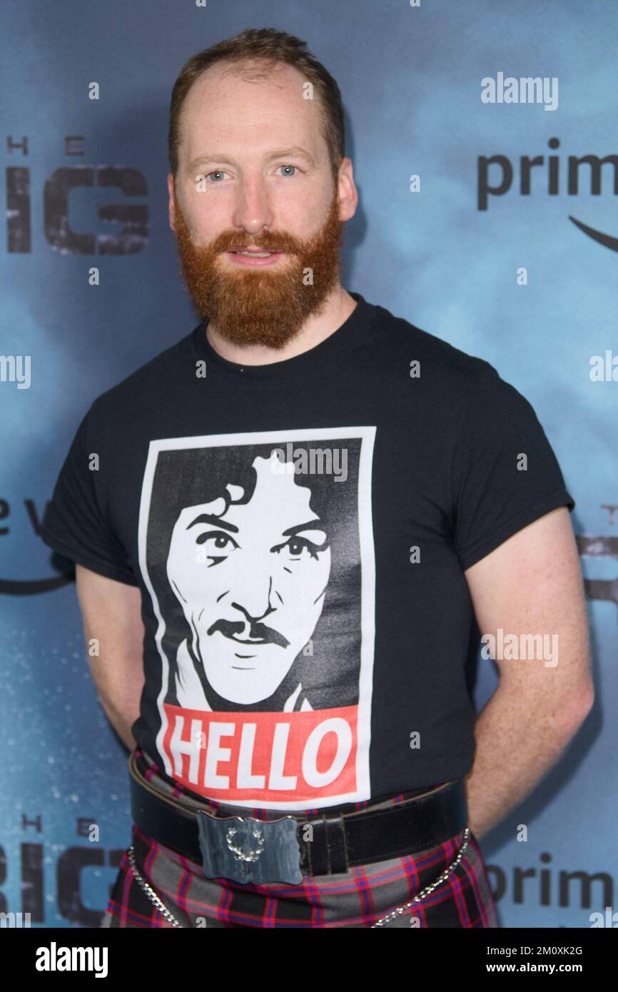 Londres, Royaume-Uni . 8 décembre 2022 . David Macpherson photographié à la première de Londres du Rig au Regent Street Cinema. Crédit : Alan D West/EMPICS/Alay Live News Banque D'Images