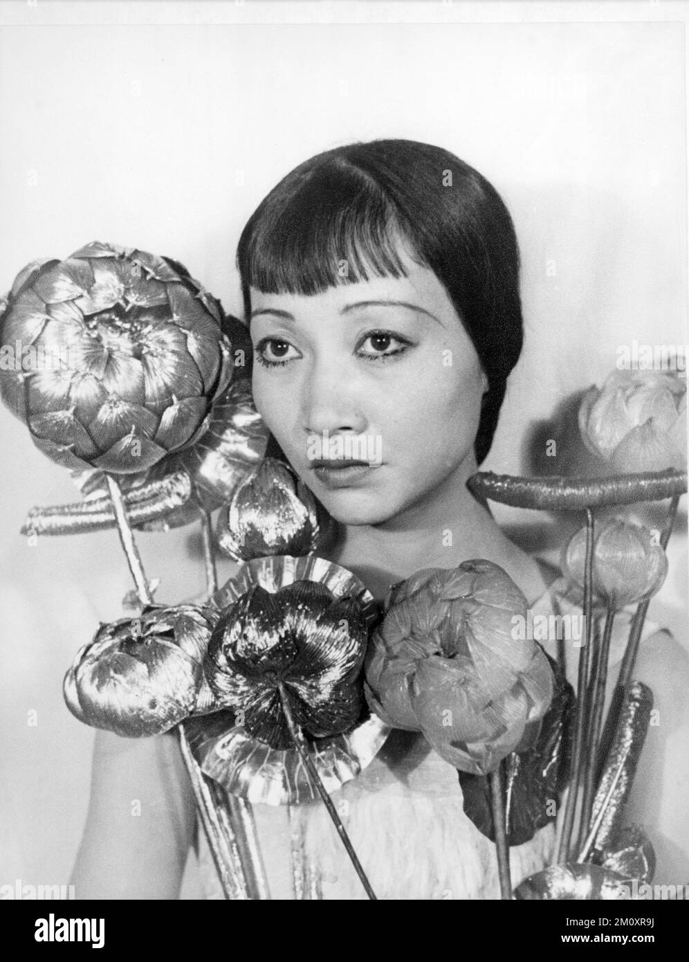 Anna May Wong, Wong Liu Tsong (1905 – 1961), connue sous le nom d'Anna May Wong, actrice américaine, première star de cinéma sino-américaine Banque D'Images