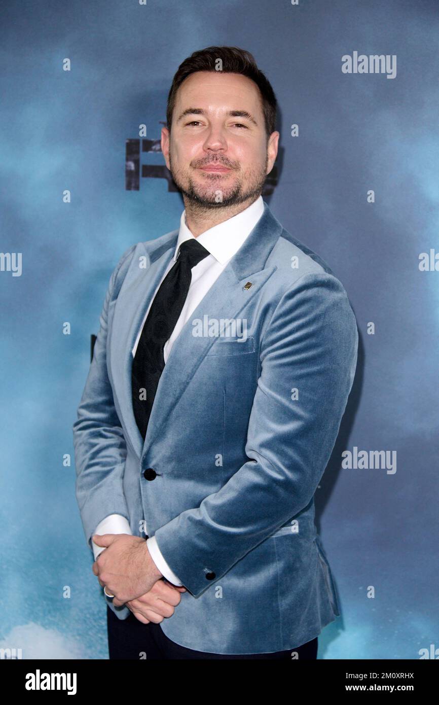 Londres, Royaume-Uni . 8 décembre 2022 . Martin Compston photographié à la première du Rig à Londres, au Regent Street Cinema. Crédit : Alan D West/EMPICS/Alay Live News Banque D'Images