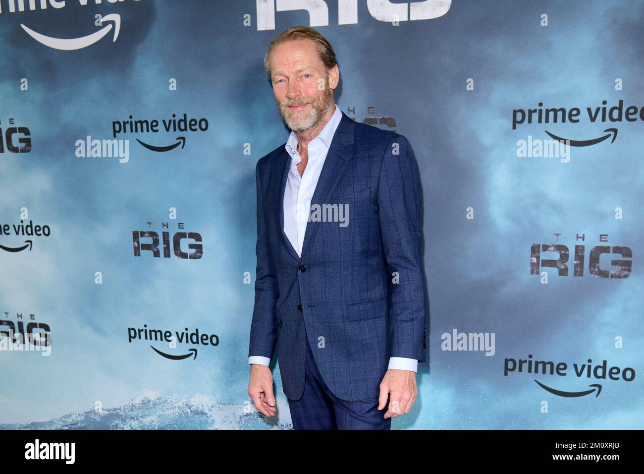 Londres, Royaume-Uni . 8 décembre 2022 . Iain Glen photographié à la première de Londres du Rig qui a eu lieu au Regent Street Cinema. Crédit : Alan D West/EMPICS/Alay Live News Banque D'Images