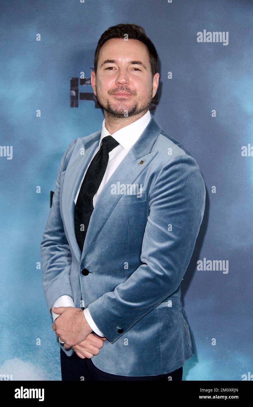 Londres, Royaume-Uni . 8 décembre 2022 . Martin Compston photographié à la première du Rig à Londres, au Regent Street Cinema. Crédit : Alan D West/EMPICS/Alay Live News Banque D'Images