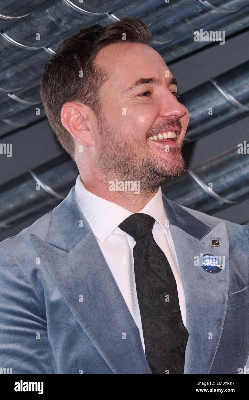 Londres, Royaume-Uni . 8 décembre 2022 . Martin Compston photographié à la première du Rig à Londres, au Regent Street Cinema. Crédit : Alan D West/EMPICS/Alay Live News Banque D'Images