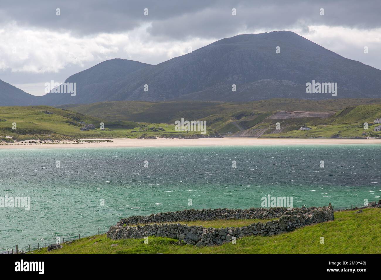 UIG Bay à High Tide, Lewis, Isle of Lewis, Hebrides, Hebrides