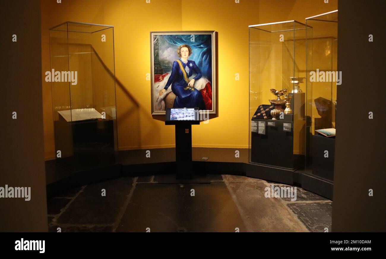 Le siècle de Juliana exposition dans le Nieuwe Kerk à Amsterdam, pays-Bas Banque D'Images