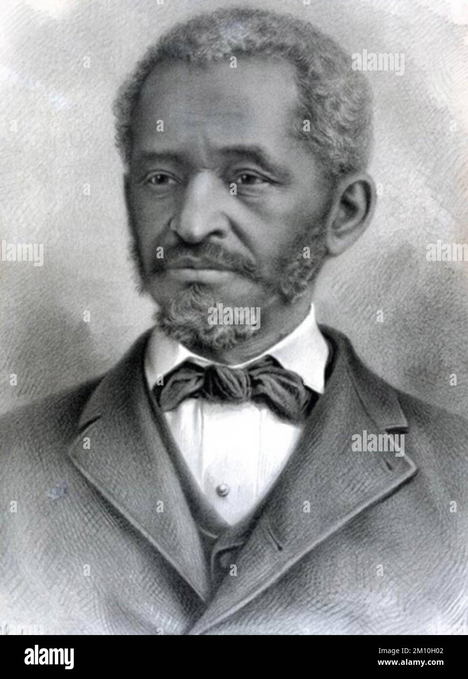 Portrait de l'abolitionniste Lewis Hayden Banque D'Images