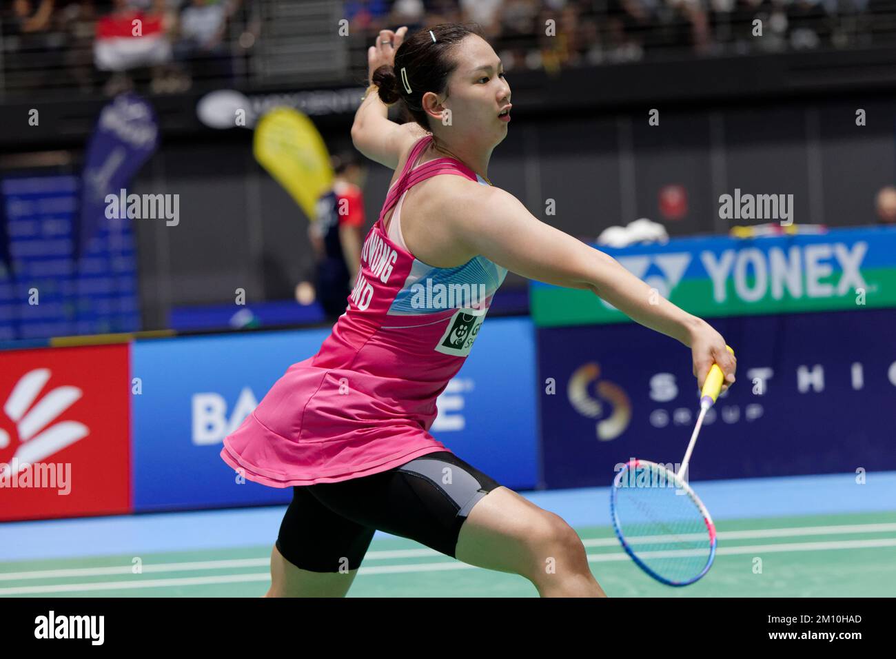 Pornpawee CHOCHUWONG de Thaïlande en action pendant le match des célibataires entre UN se Young et Pornpawee CHOCHUWONG pendant le jour 4 du Groupe Sathio Aust Banque D'Images