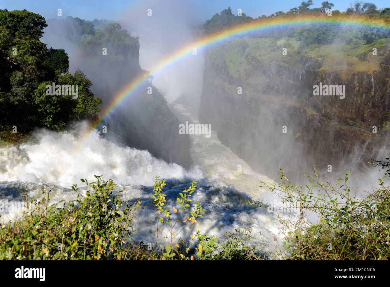 Victoria Falls, Zimbabwe Banque D'Images