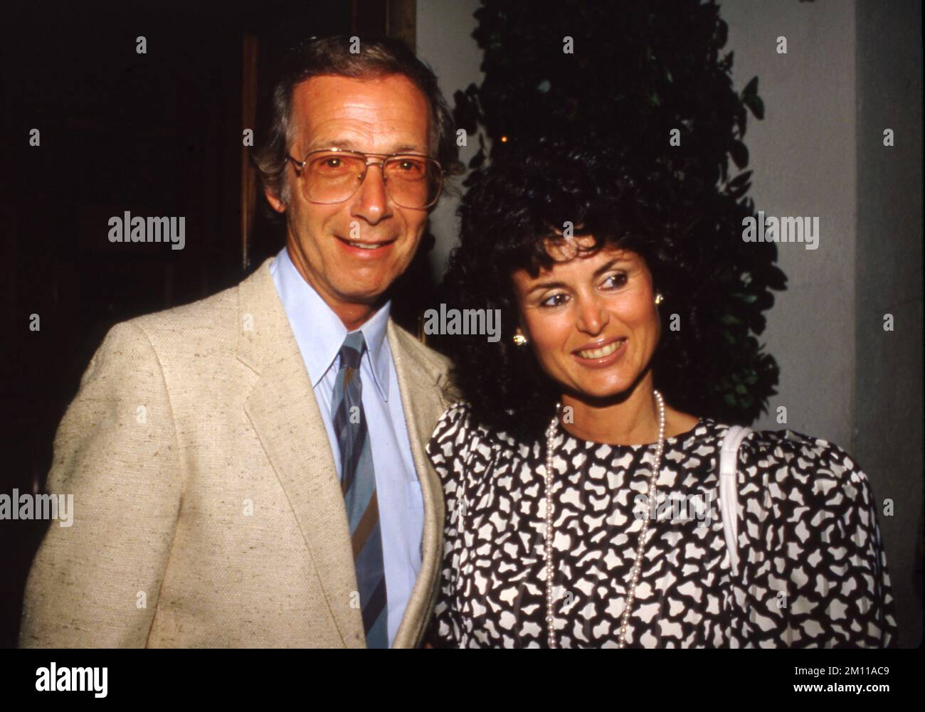 Bernie Kopell et Yolanda Veloz Circa années 1980 crédit: Ralph Dominguez/MediaPunch Banque D'Images