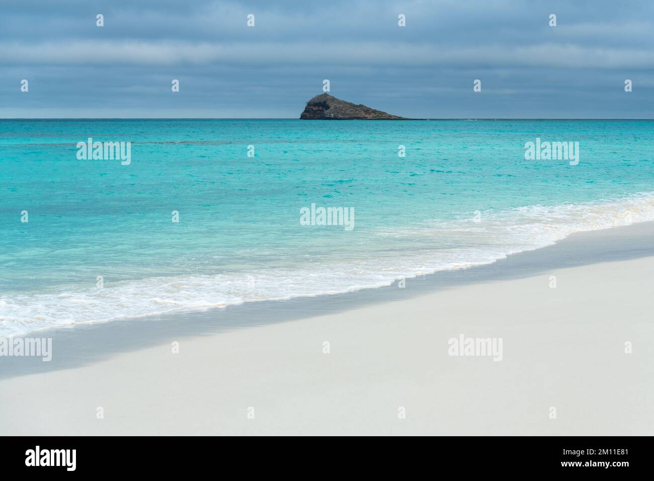 Plage de Gardner Bay, île d'Espanola, parc national de Galapagos, Équateur. Banque D'Images