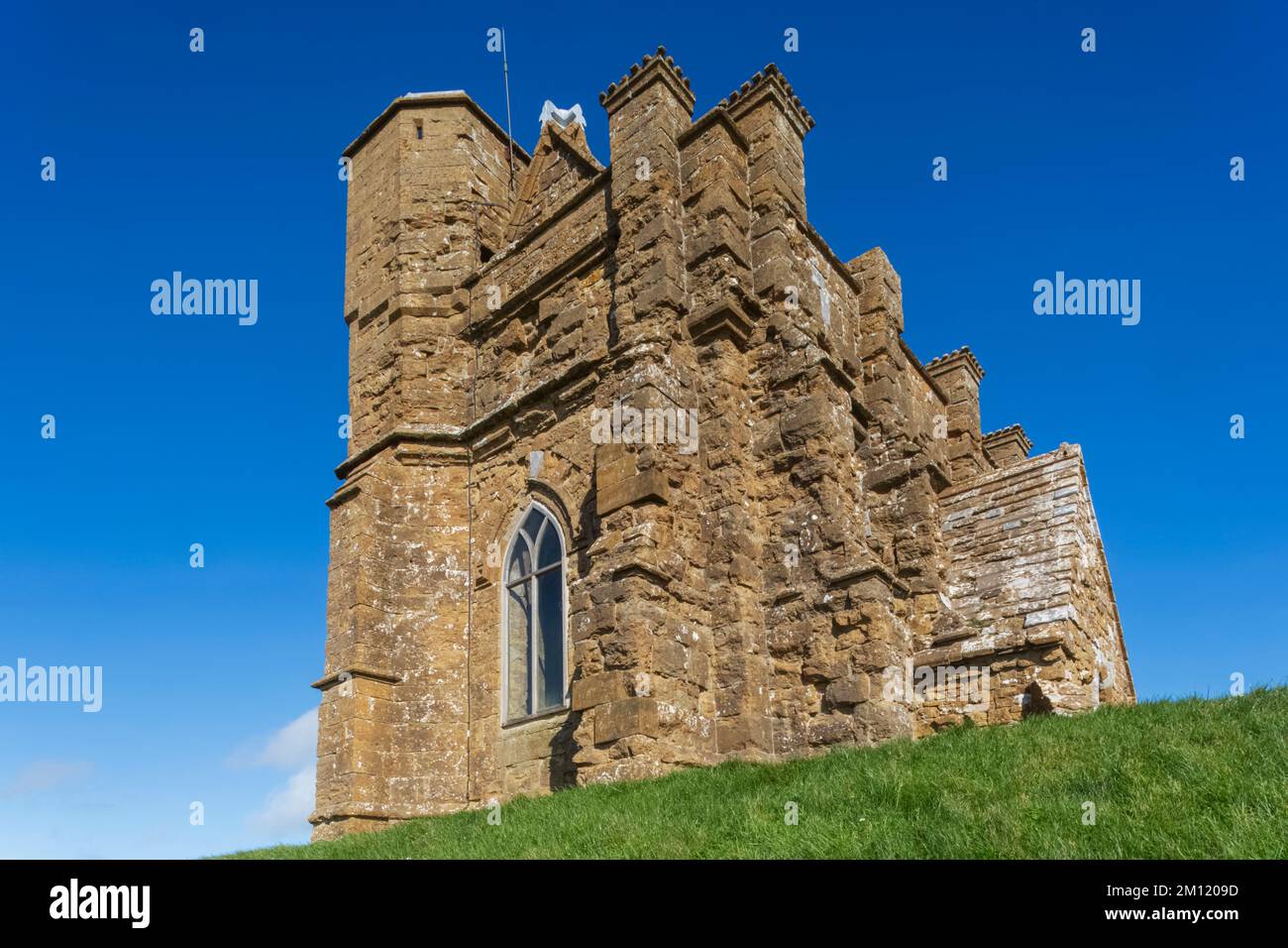 Angleterre, Dorset, Abbotsbury, Chapelle Sainte-Catherine Banque D'Images