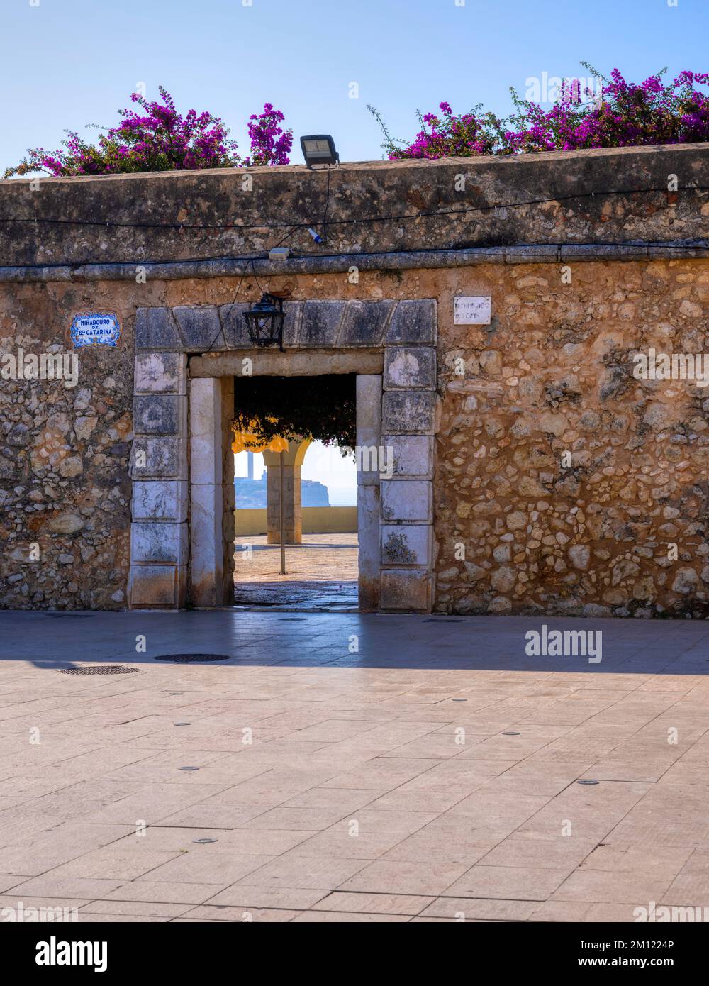 Fortaleza Santa Caterina, Praia da Rocha, Portimao, Algarve, Portugal, Europe Banque D'Images