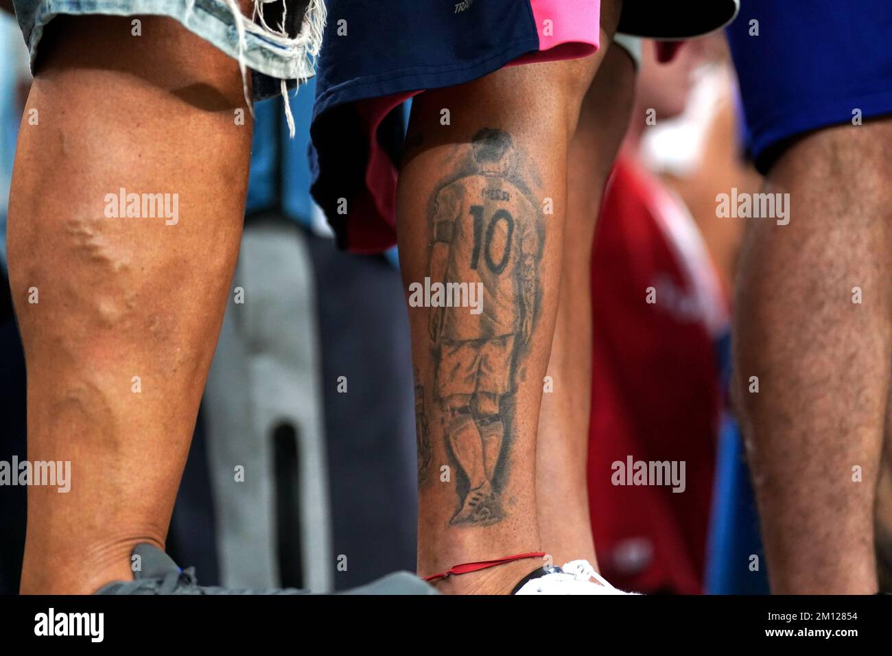 Tatouage Messi Jambe Coupe Du Monde