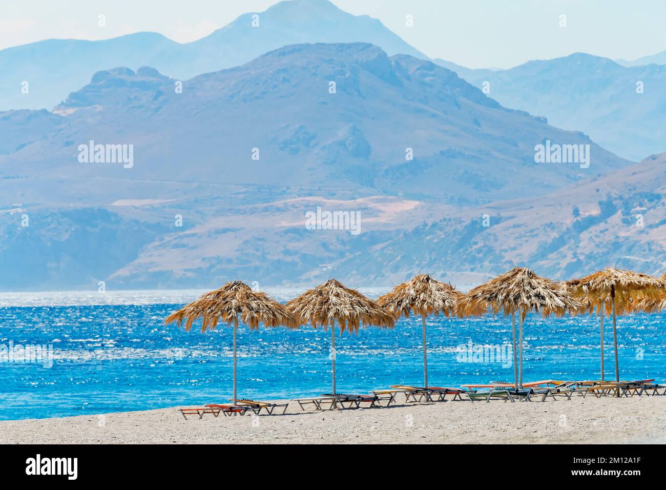 Plage de Triopetra, Triopetra, Crète du Sud, Crète, Iles grecques, Grèce Banque D'Images