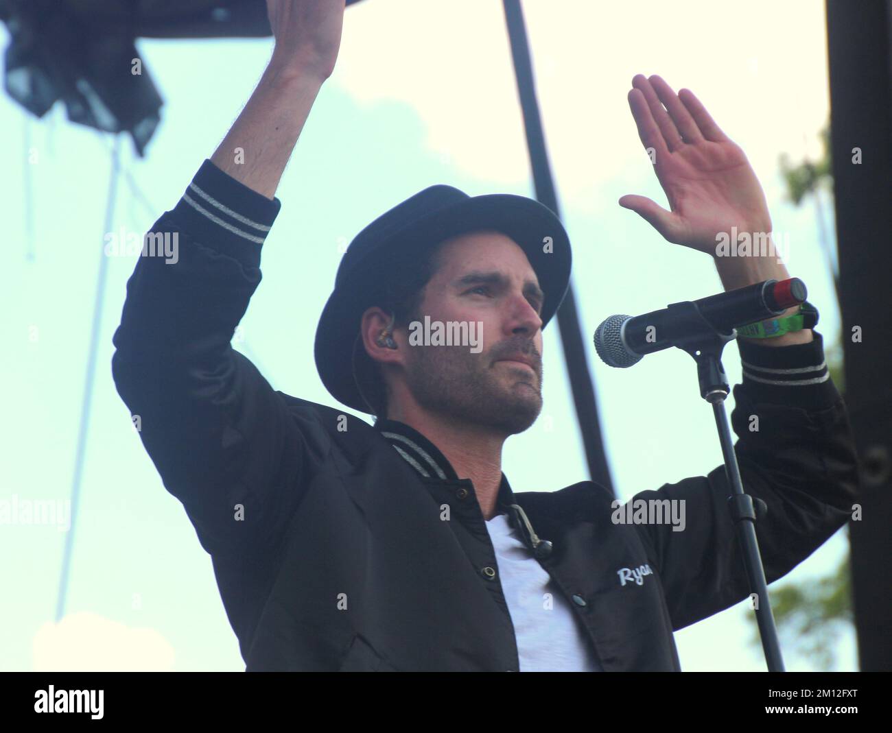 Le festival de musique et d'arts de Bonnaroo - Capital Cities en concert Banque D'Images