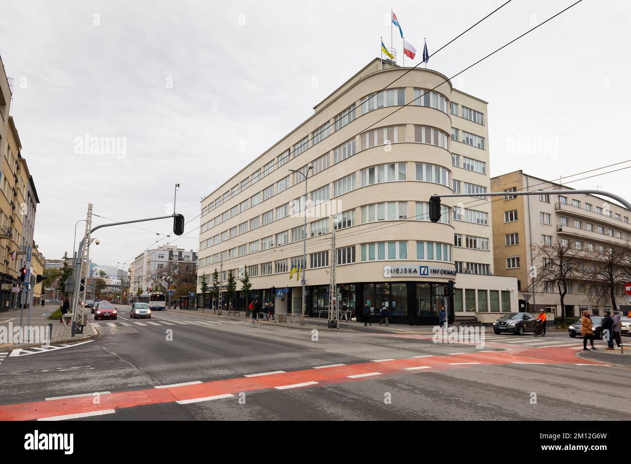 Europe, Pologne, Pomerania, Gdynia Banque D'Images