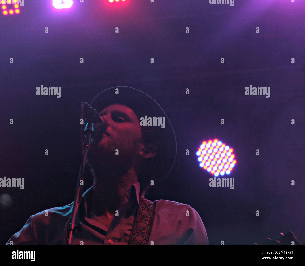 Le festival de musique et d'arts de Bonnaroo - les Lumineers en concert Banque D'Images