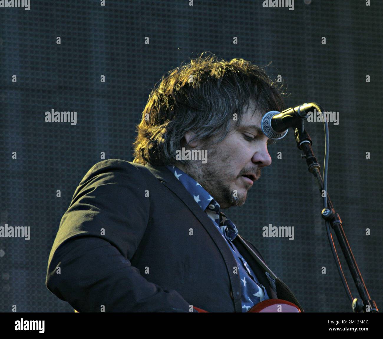 Le festival de musique et d'arts de Bonnaroo - Wilco en concert Banque D'Images