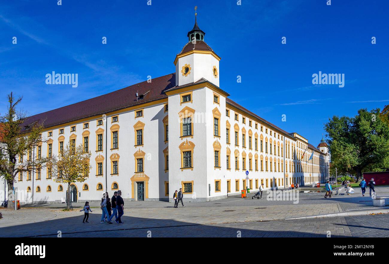La résidence princière de 1651, Kempten, Allgäu, Bavière, Allemagne, Europe Banque D'Images