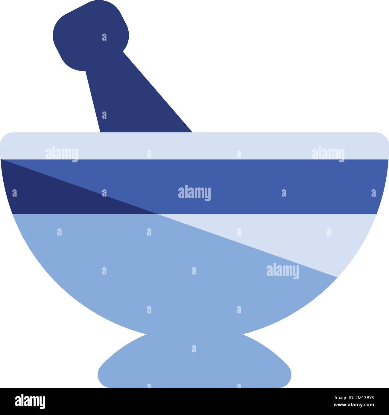 motif mortier bleu Illustration de Vecteur