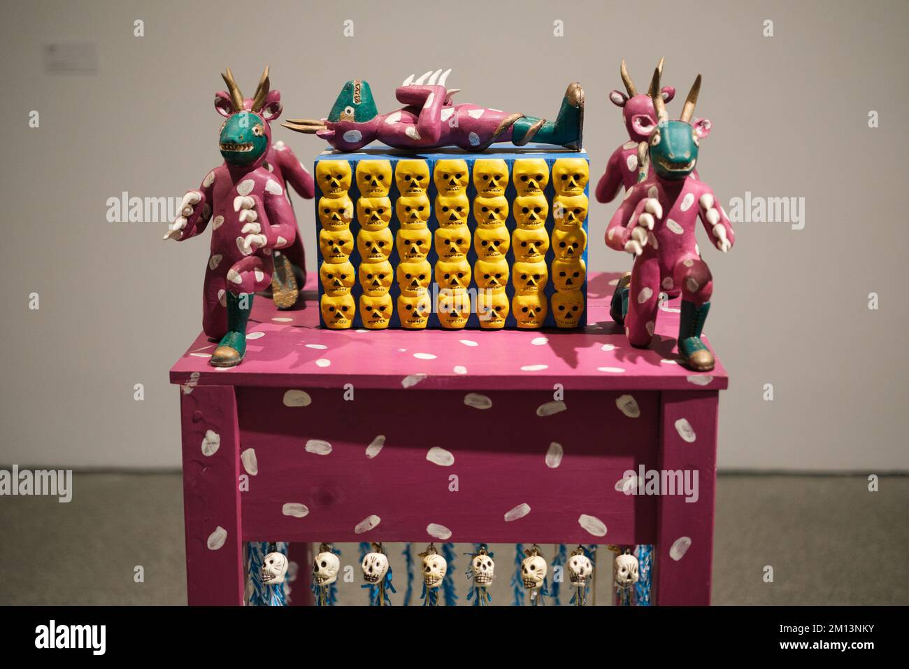 Madrid, Espagne. 09th décembre 2022. Une sculpture intitulée "le