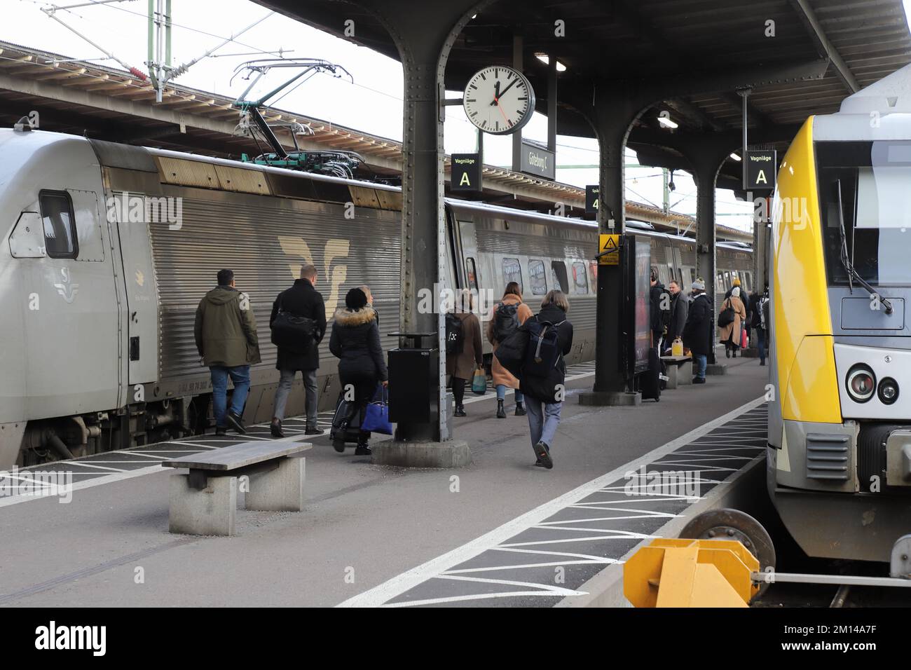 Sweden high speed railway Banque de photographies et d’images à haute