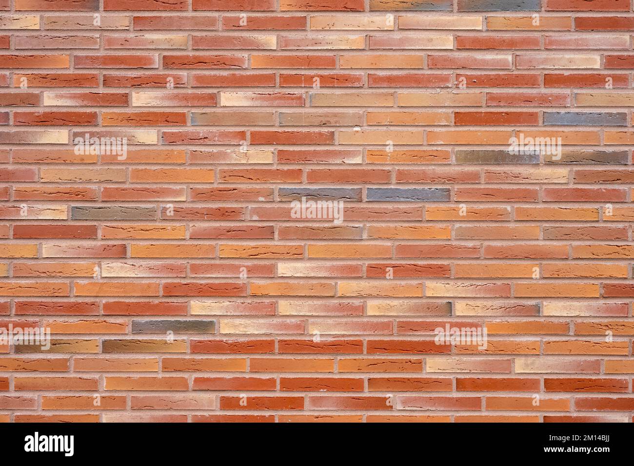 Arrière-plan d'un mur de briques rouges propre Banque D'Images Arrière-plan d'un mur de briques rouges propre Banque D'Images