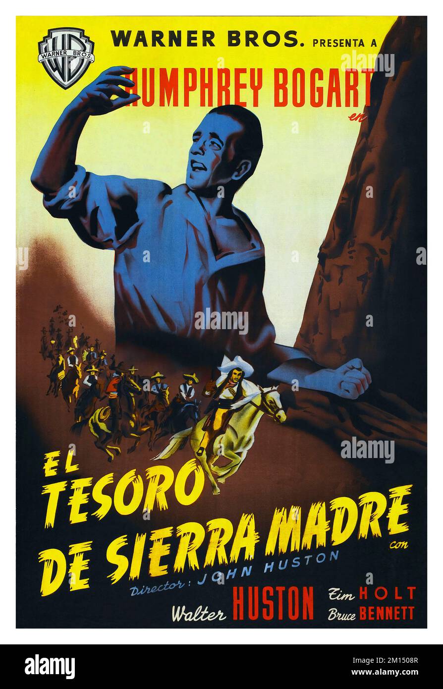 HUMPHREY BOGART DANS LE TRÉSOR DE LA SIERRA MADRE (1948), RÉALISÉ PAR JOHN HUSTON. Crédit: WARNER BROTHERS / Album Banque D'Images