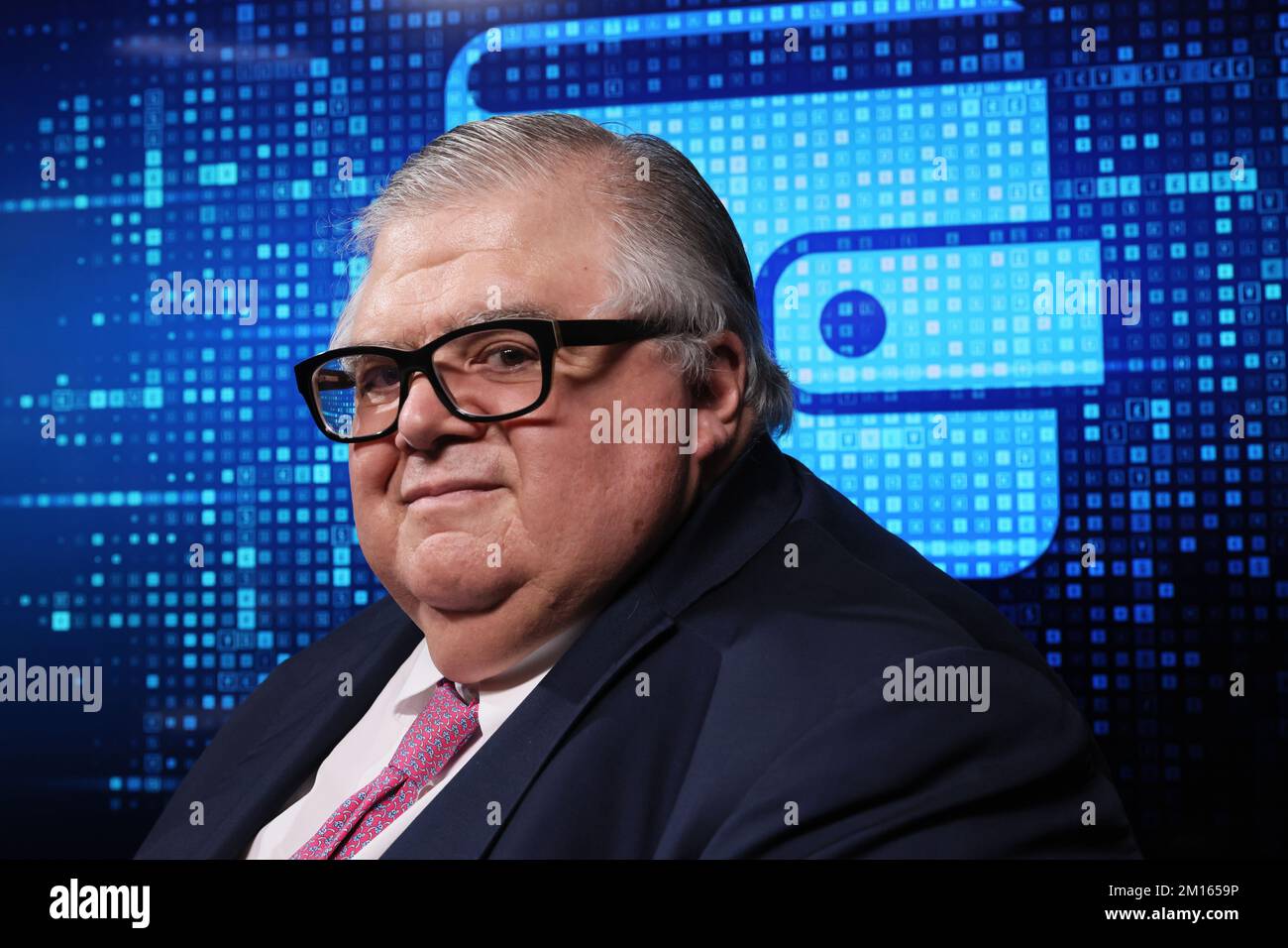 Agustin Carstens, Directeur général de la Banque des règlements internationaux (BRI). 06DEC22 SCMP/Dickson Lee Banque D'Images