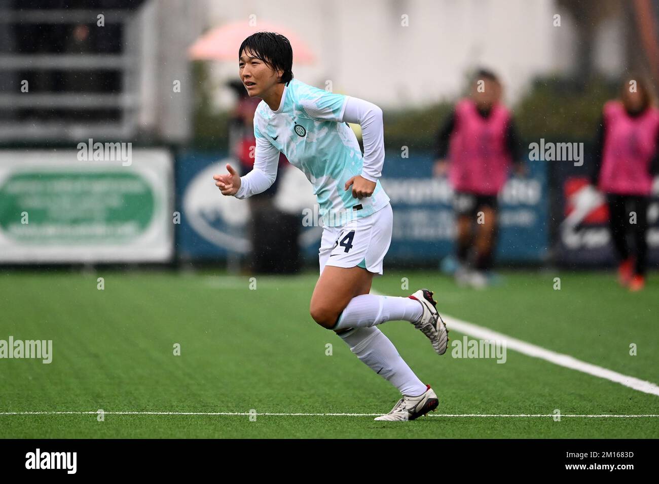 PALMA CAMPANIA, ITALIE - DÉCEMBRE 10: Mana Mihashi de Internazionale pendant la série des femmes Un match entre les femmes Pomigliano CF et les femmes FC Internazionale au Stadio Comunale sur 10 décembre 2022 à Palma Campania Italie. Photo de Nicola Ianuale crédit: Nicola Ianuale/Alay Live News Banque D'Images