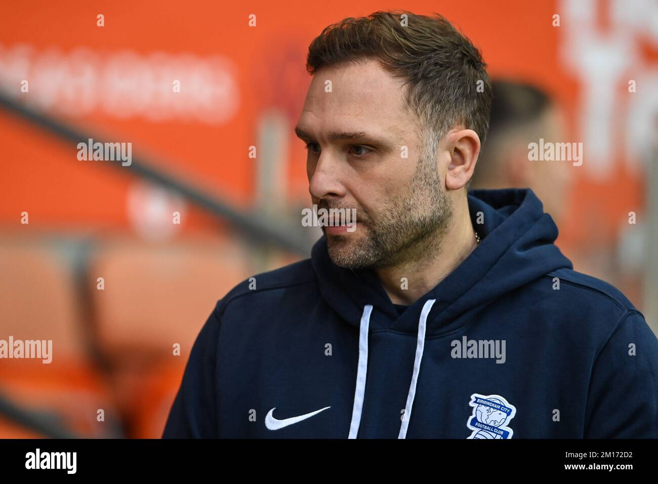 John Eustace responsable de Birmingham City pendant le match de championnat de Sky Bet Blackpool vs Birmingham City à Bloomfield Road, Blackpool, Royaume-Uni, 10th décembre 2022 (photo de Craig Thomas/News Images) dans, le 12/10/2022. (Photo de Craig Thomas/News Images/Sipa USA) crédit: SIPA USA/Alay Live News Banque D'Images