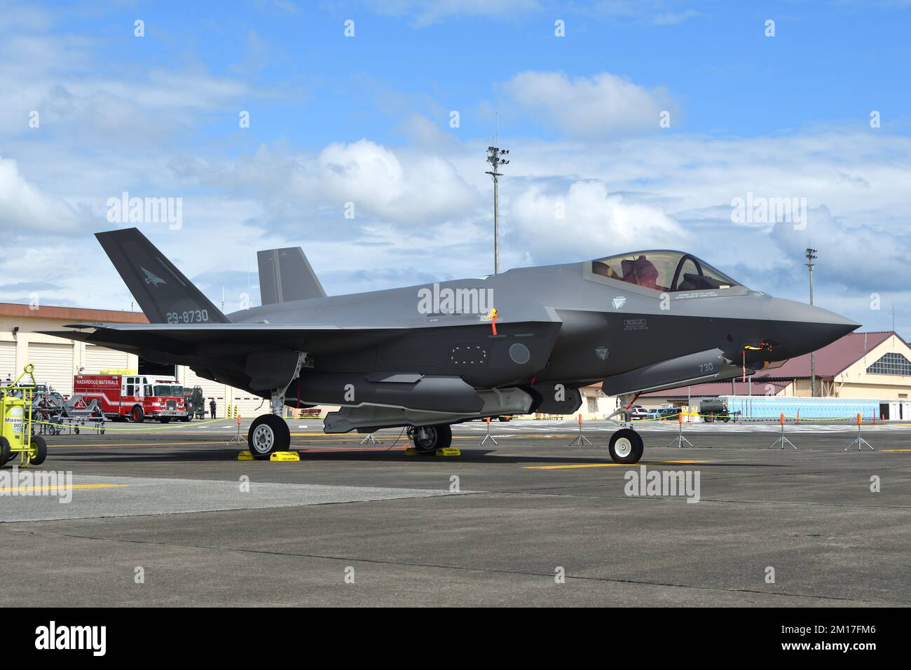 Tokyo, Japon - 22 mai 2022: Japon Air Self-Defense Force Lockheed Martin F-35A Lightning II furtif multirôle combattant. Banque D'Images