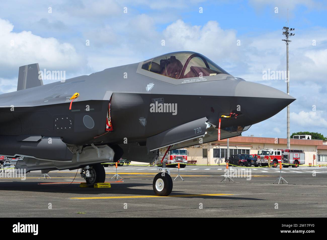 Tokyo, Japon - 22 mai 2022: Japon Air Self-Defense Force Lockheed Martin F-35A Lightning II furtif multirôle combattant. Banque D'Images