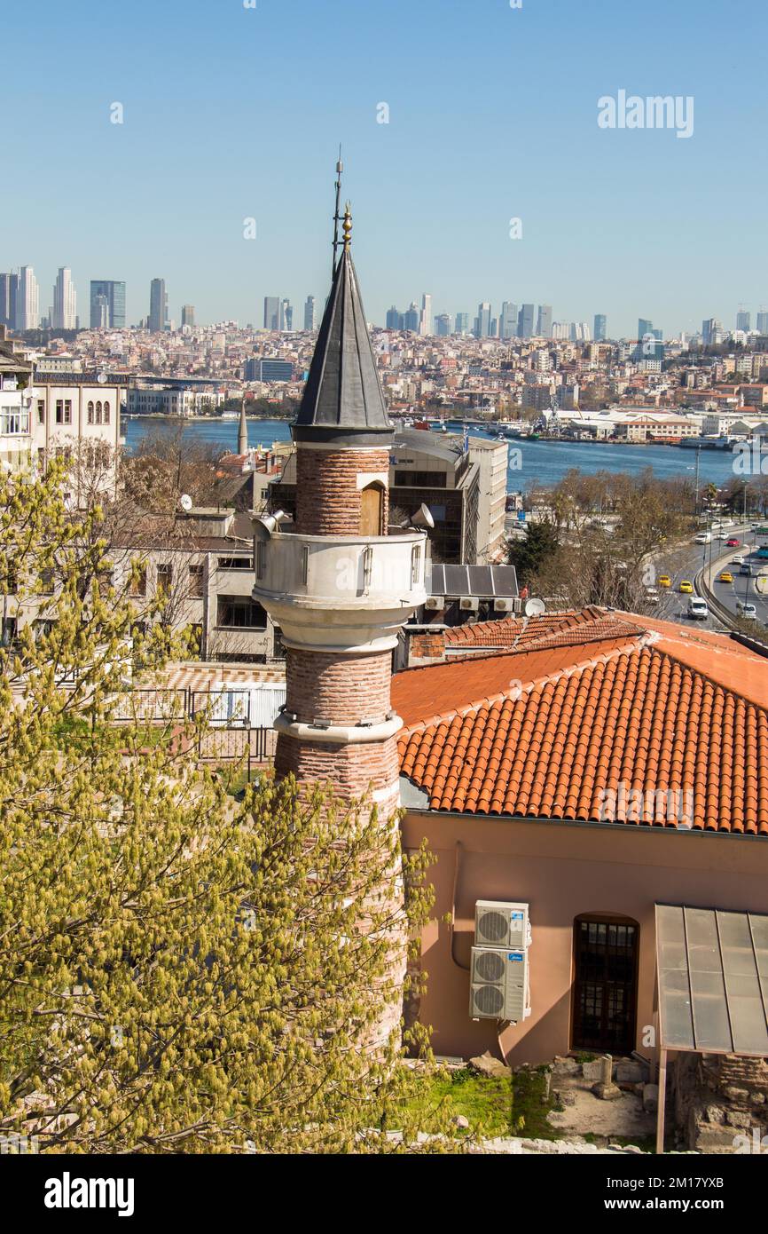 Une vue de la Corne d'Or d'Istanbul Banque D'Images