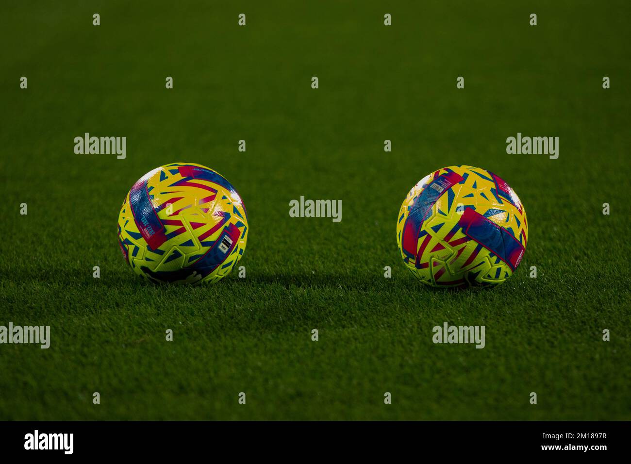 Barcelone, Espagne. 10th décembre 2022. Barcelone, Espagne, 10 décembre 2022: La balle de match de la Ligue F de Puma est vue lors du match de fin de la Ligue F entre le FC Barcelone Femeni et Alhama CF El Pozo à Estadi Johan Cruyff à Barcelone, Espagne (Unnati Naidu/SPP) crédit: SPP photo de presse sportive. /Alamy Live News Banque D'Images