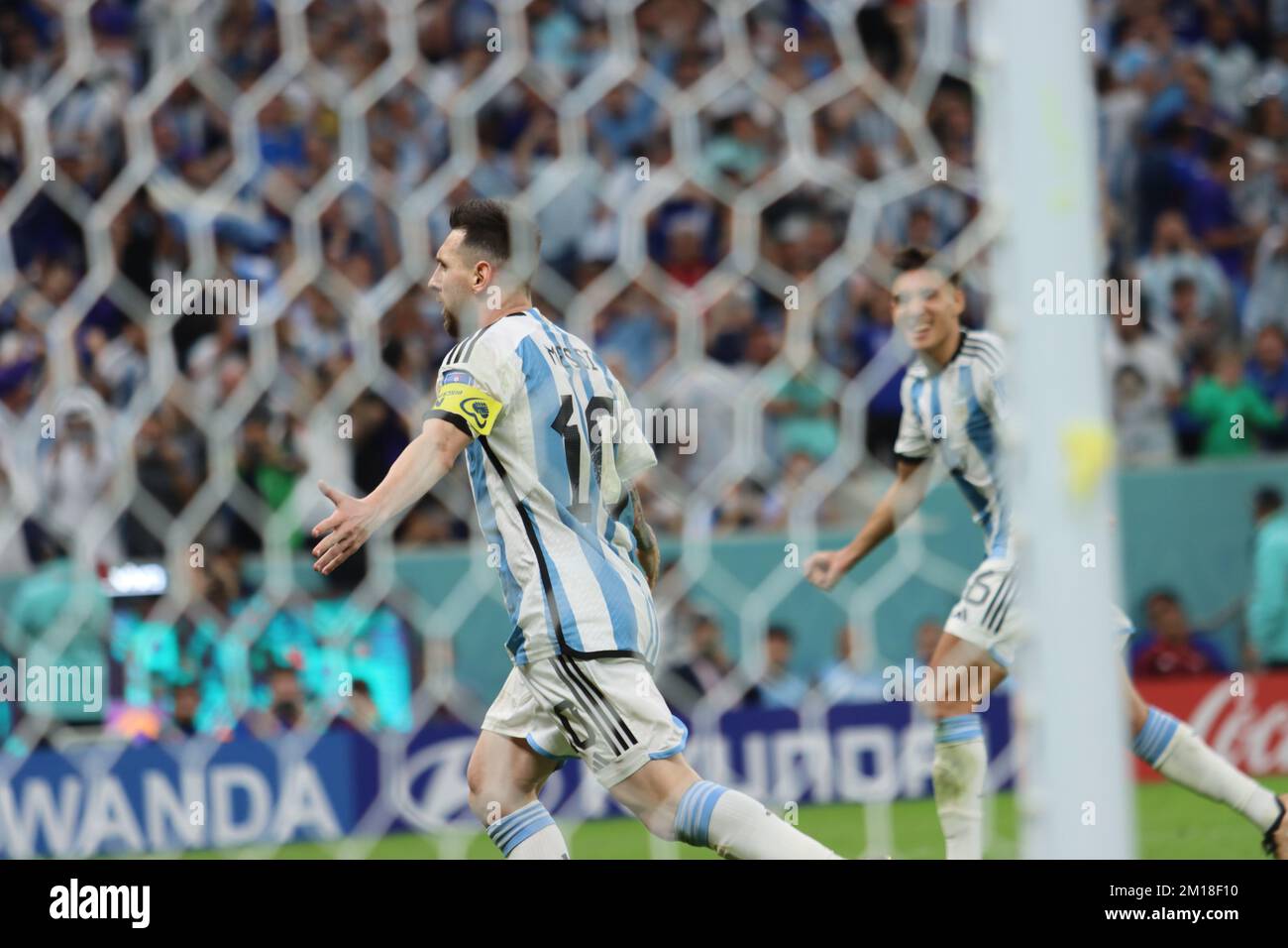 Lusail, Qatar. Coupe du monde de la FIFA. Correspondance 57. Pays-Bas contre Argentine. 9th décembre 2022. Banque D'Images