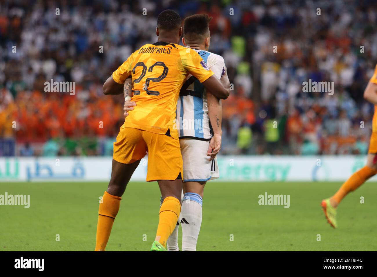 Lusail, Qatar. Coupe du monde de la FIFA. Correspondance 57. Pays-Bas contre Argentine. 9th décembre 2022. Banque D'Images