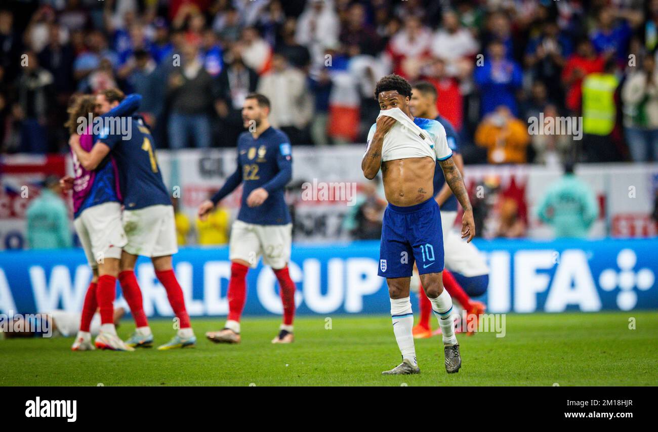 Doha, Qatar. 10th décembre 2022. Raheem Sterling (Angleterre) Angleterre - France Angleterre - Frankreich coupe du monde 2022 au Qatar 10.12.2022 crédit: Moritz Muller Banque D'Images
