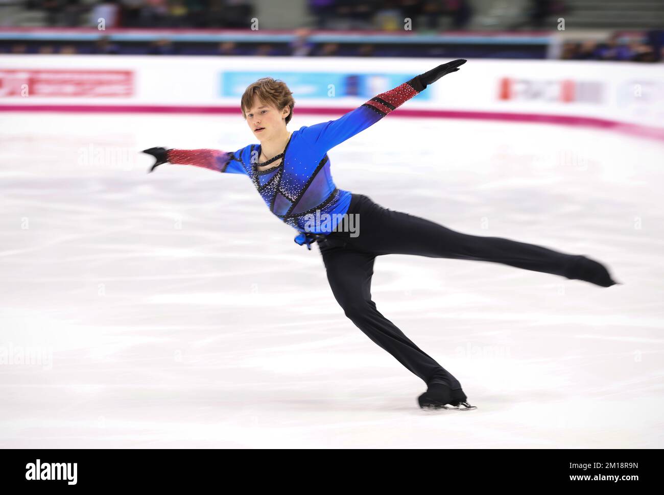 Turin, Italie, le 10th décembre 2022. Ilia Malinin des États-Unis se produit dans le programme de patinage libre pour hommes à Palavela, Turin. Date de la photo : 10th décembre 2022. Crédit photo à lire: Jonathan Moscrop/Sportimage crédit: Sportimage/Alay Live News Banque D'Images