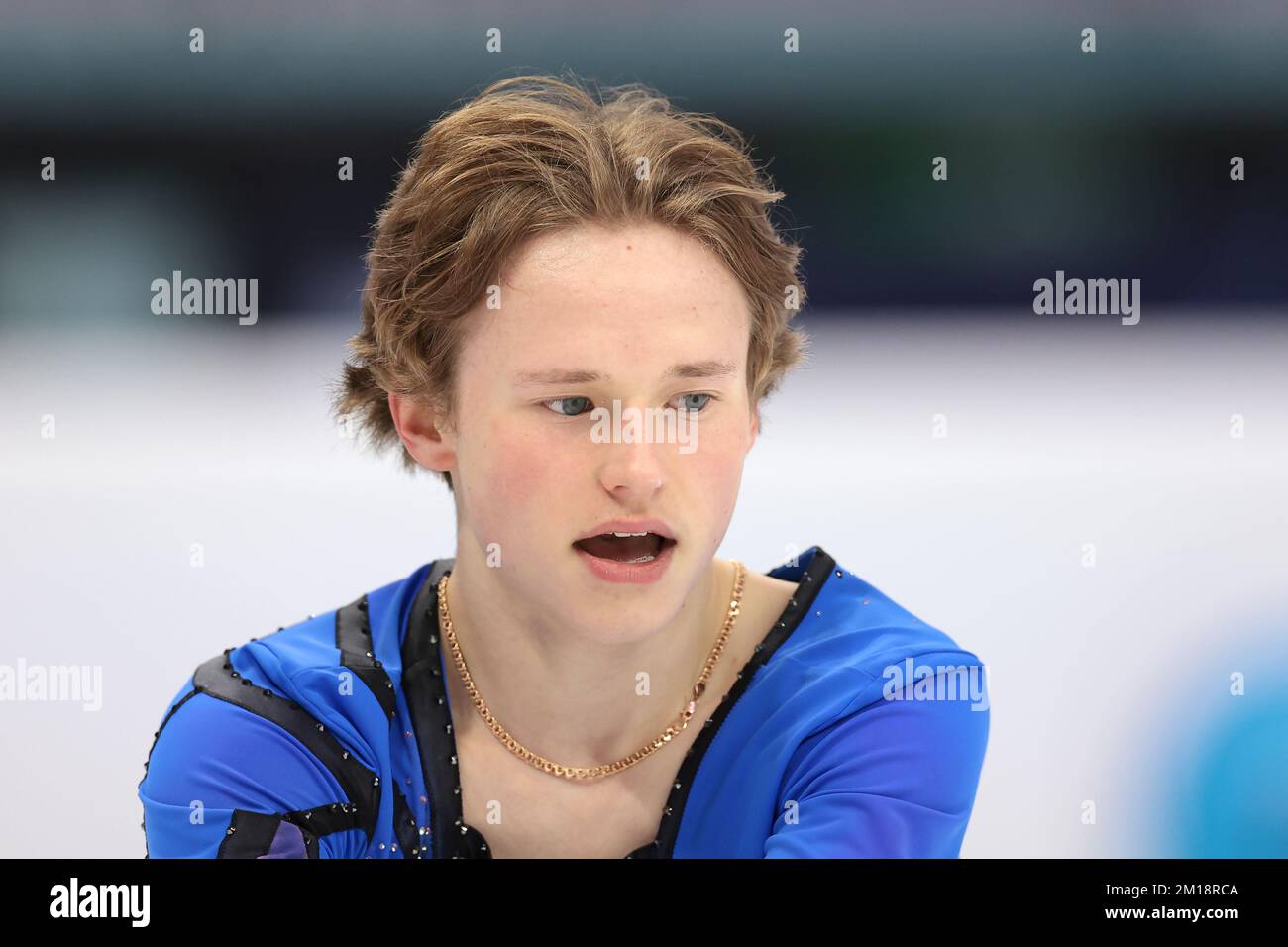 Turin, Italie, le 10th décembre 2022. Ilia Malinin des États-Unis se produit dans le programme de patinage libre pour hommes à Palavela, Turin. Date de la photo : 10th décembre 2022. Crédit photo à lire: Jonathan Moscrop/Sportimage crédit: Sportimage/Alay Live News Banque D'Images