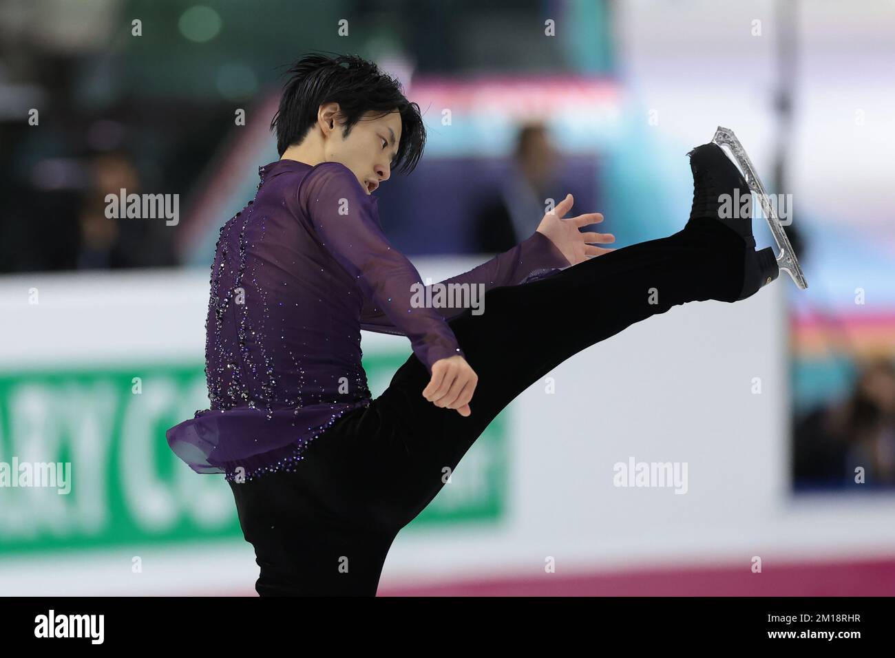 Turin, Italie, le 10th décembre 2022. SOTA Yamamoto du Japon se produit dans le programme de patinage libre pour hommes à Palavela, Turin. Date de la photo : 10th décembre 2022. Crédit photo à lire: Jonathan Moscrop/Sportimage crédit: Sportimage/Alay Live News Banque D'Images