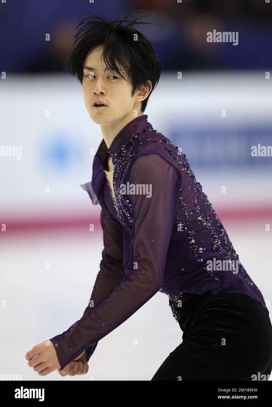 Turin, Italie, le 10th décembre 2022. SOTA Yamamoto du Japon se produit dans le programme de patinage libre pour hommes à Palavela, Turin. Date de la photo : 10th décembre 2022. Crédit photo à lire: Jonathan Moscrop/Sportimage crédit: Sportimage/Alay Live News Banque D'Images